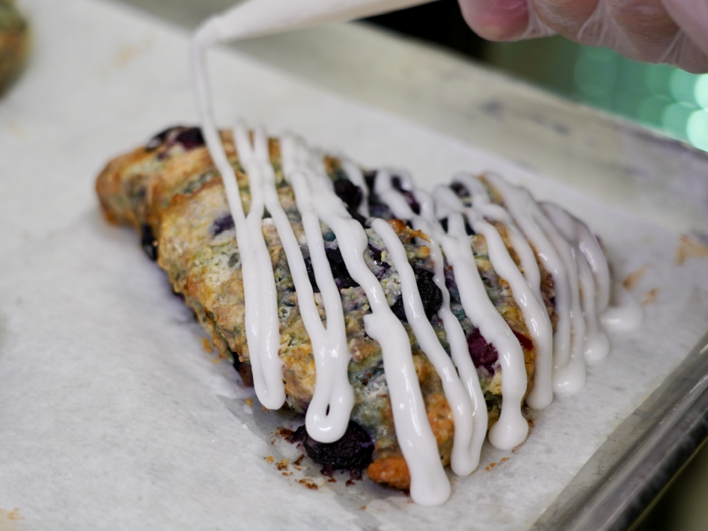 blueberry scone